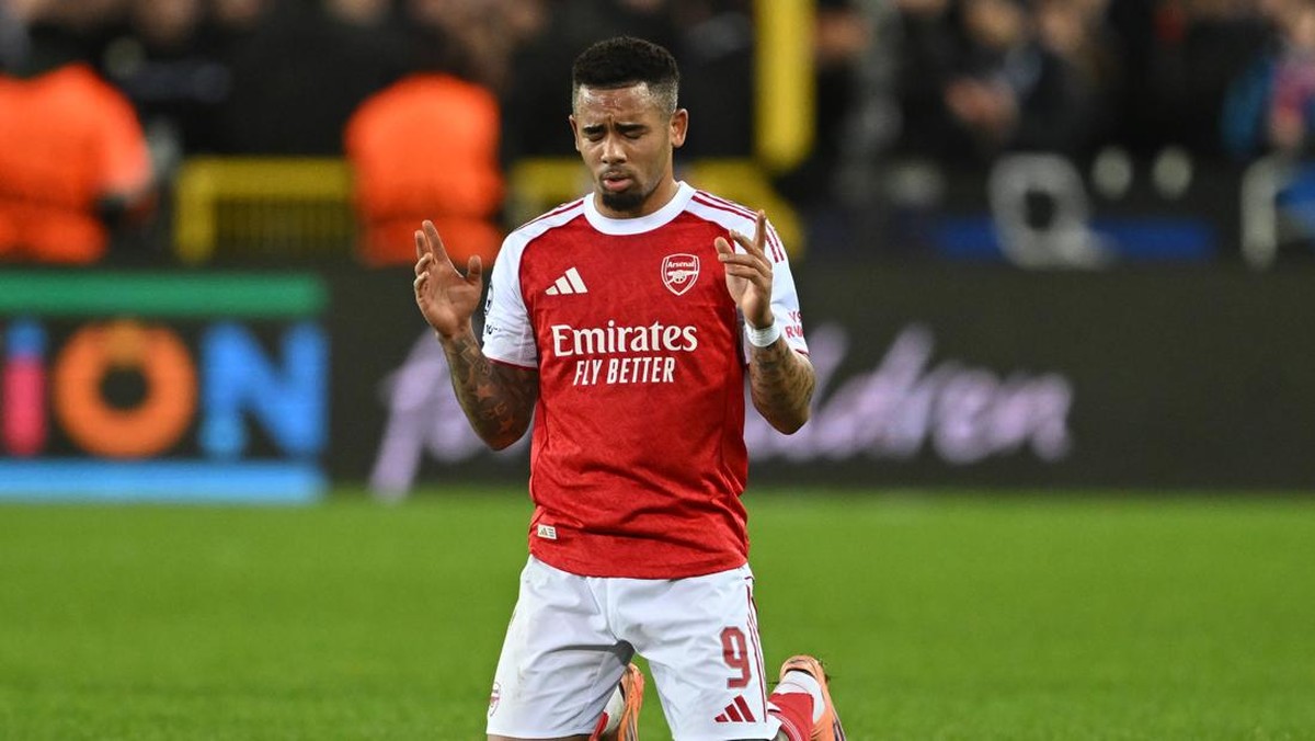 Gabriel Jesus comeback. (Foto: Arsenal FC via Getty Images/David Price)