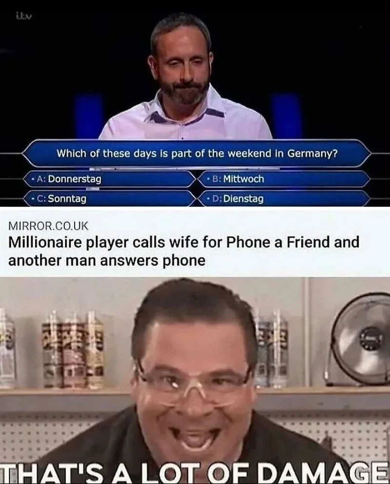 Internet memang sarangnya meme dan hal lucu. Coba cek deh foto random berikut ini, pasti kamu ketawa atau setidaknya nyengir melihatnya.