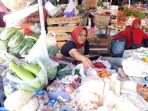 Harga Cabai Setan Makin Seram di Pasar Borobudur Jelang Nataru