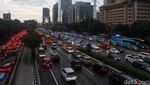 Hujan Reda, Kemacetan Justru Menggila di Gatot Subroto