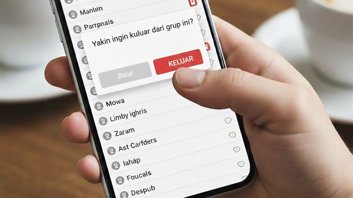 Cara Keluar Grup WhatsApp Diam-diam Tanpa Ketahuan, Ketahui Tipsnya!