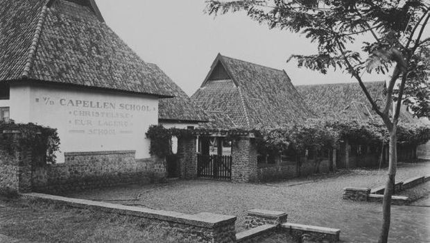 Ilustrasi Sekolah Lama Ilustrasi Sekolah Lama