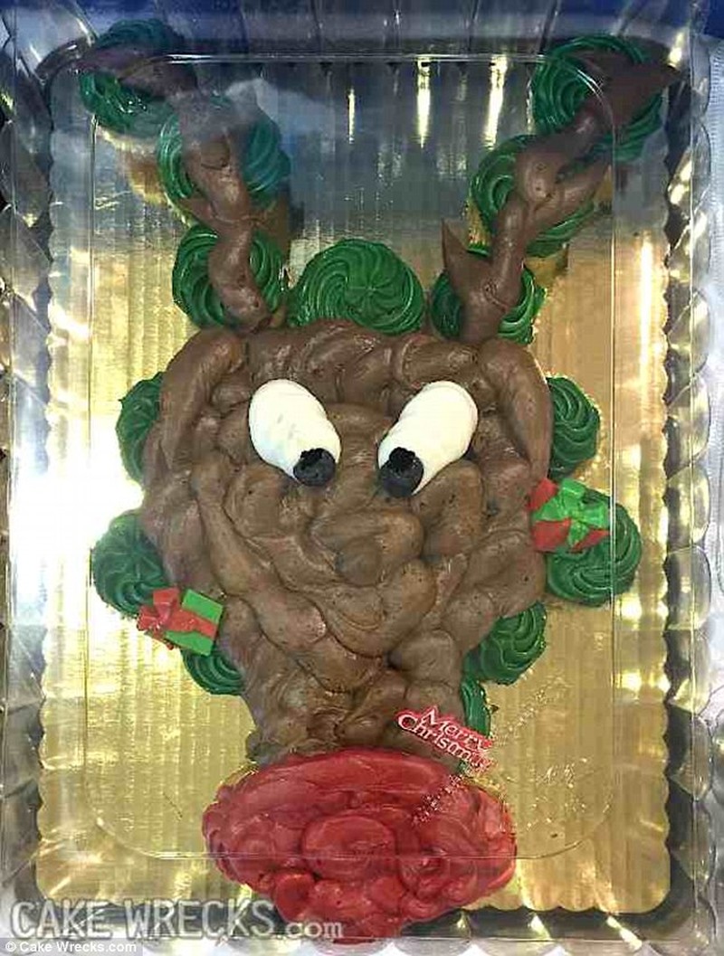 Kue Natal Ugly Cake