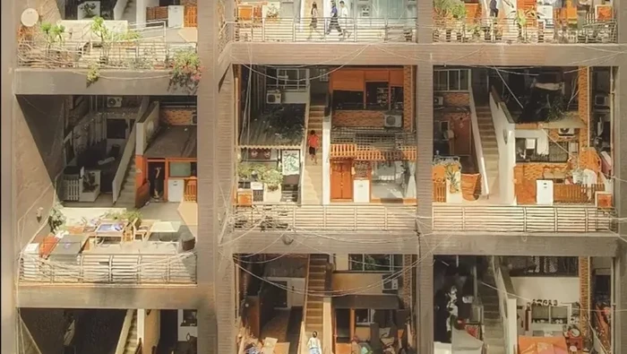 Rusun Ini Viral karena Mirip Rumah Boneka Raksasa!