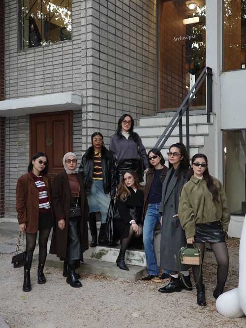 Nabila Syakieb liburan ke Korea bersama sahabat.