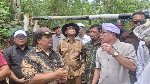 Pansus TRAP DPRD Bali mengunjungi PT Jimbaran Hijau, Jumat (12/12/2025). (Fabiola Dianira/detikBali)