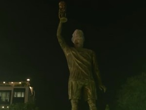 Video: Messi Mau Tur India, Warga Bikin Patung Setinggi 21 Meter