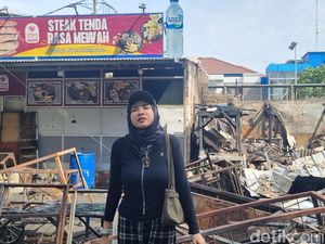 Video: Polisi Periksa Pedagang Kalibata Korban Pembakaran Kios