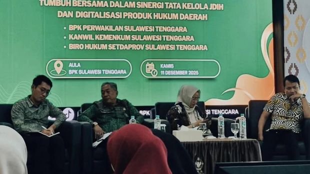 Pemkot Kendari masuk tiga besar pengelolaan JDIH terbaik se-Sultra.