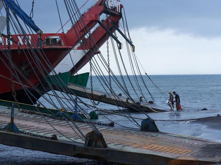Melihat Perawatan Kapal dan Fasilitas Pelabuhan Jelang Libur Nataru
