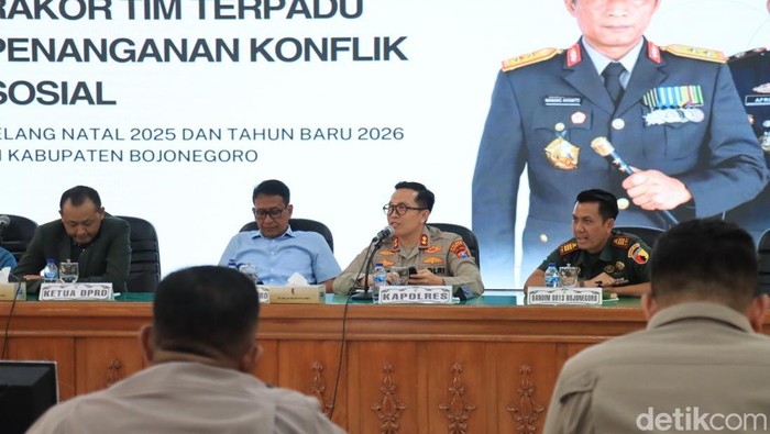Polres Bojonegoro Petakan Titik Rawan Kamtibmas-Bencana Jelang Nataru