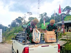 523 Botol Miras Asal Malaysia Disita Satgas Perbatasan Kaltara