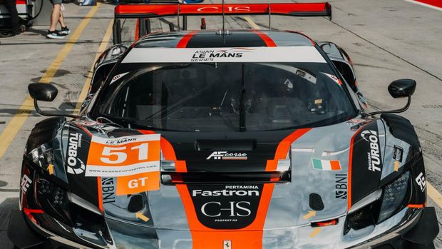 Sean Gelael turun di ALMS 2025 bersama Ferrari.