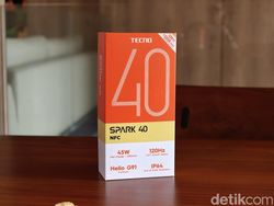 Unboxing Tecno Spark 40, HP Rp 1 Jutaan Mirip iPhone 17 Pro Max