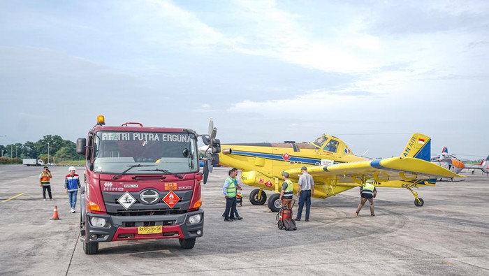 BBM ke Bener Meriah Dikirim Pakai Pesawat Air Tractor, Berangkat dari Kualanamu