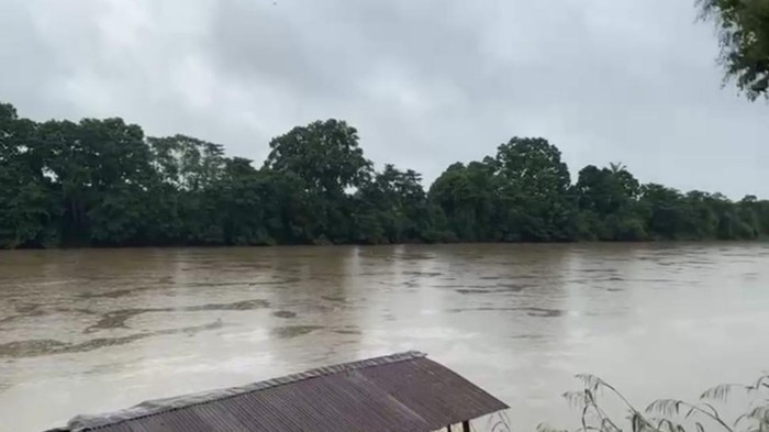 Debit Sungai di Musi Rawas Naik, Warga Diimbau Waspada