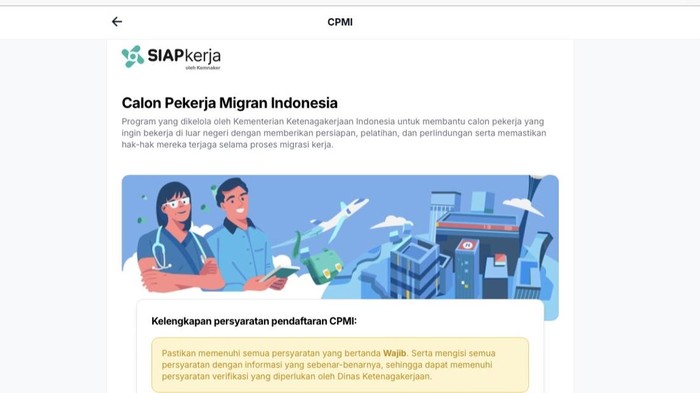Syarat dan Alur Pendaftaran Calon Pekerja Migran Indonesia Lengkap Caranya