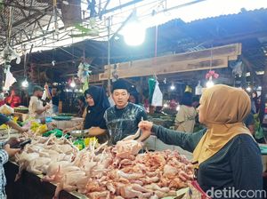 Jelang Nataru, Harga Ayam Potong di Palembang Tembus Rp 40 Ribu per Kg
