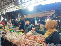 Jelang Nataru, Harga Ayam Potong di Palembang Tembus Rp 40 Ribu per Kg