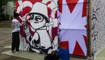 Jakarta Mural Festival Warnai Ruang Publik Peruri