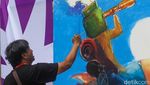 Jakarta Mural Festival Warnai Ruang Publik Peruri
