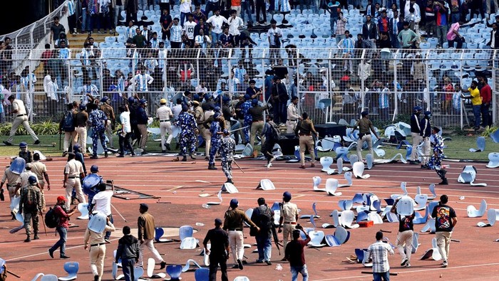 Fans Messi di India Ngamuk Rusak Stadion, Ini Penyebabnya
