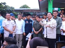 Prabowo Tinjau Pengungsian MAN 1 Langkat, Pastikan Kebutuhan Terpenuhi