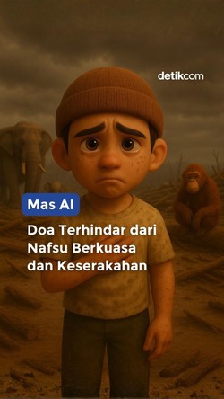 Video Mas AI: Doa Terhindar dari Nafsu Berkuasa dan Keserakahan