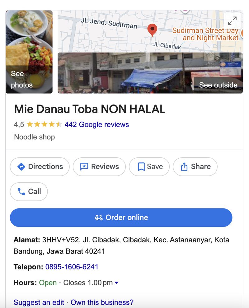 Mie Danau Toba Non Halal Mie Danau Toba Non Halal