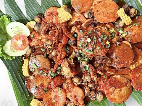 Mix Seafood RM Torani Balikpapan.