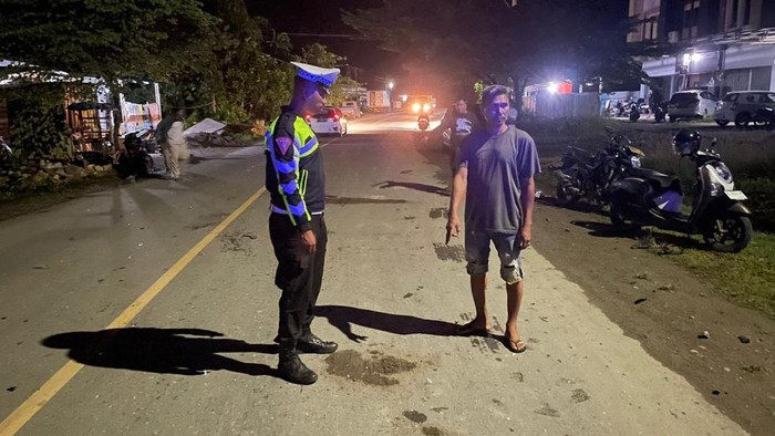 Pemotor Tewas Usai Tabrakan dengan Truk di Jalan Poros Pasangkayu