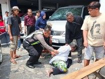 ODGJ Ngamuk Rusak 3 Mobil Dagangan di Showroom Sukoharjo