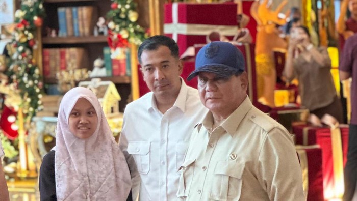 Prabowo Bertemu Nabila Lagi, Gadis yang Kakinya Diamputasi Usai Selamatkan Kucing