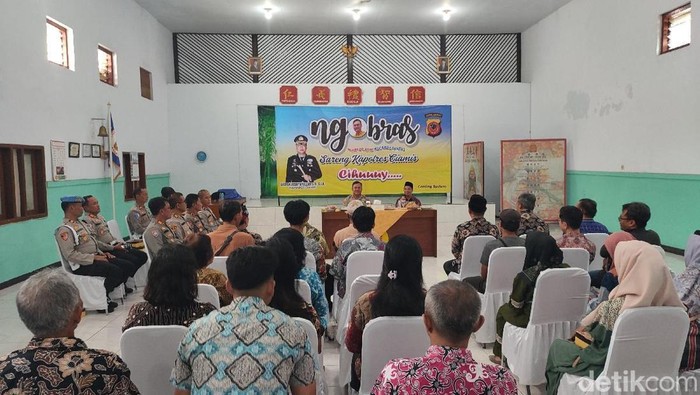 Jelang Nataru, Kapolres Ciamis Ngobras dengan Tokoh Lintas Agama