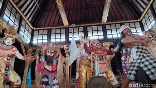 Salah satu sudut di Museum Bali Denpasar, Selasa (9/12/2025). (Foto: Hani Sofia/detikBali)