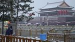 Salju Perdana Musim Dingin Selimuti Beijing