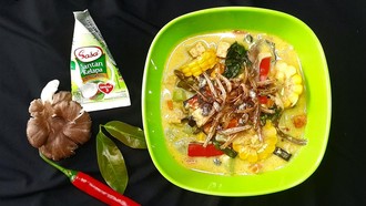 Resep Sayur Lodeh Gunung Melaut, Sedap Pakai Ikan Teri