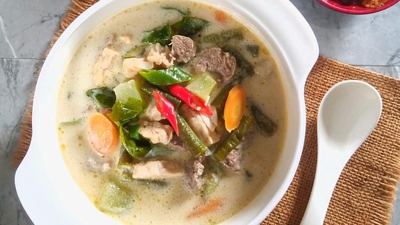 Resep Sayur Lodeh Daging Nikmat yang Cocok Buat MPASI