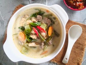 Resep Sayur Lodeh Daging Nikmat yang Cocok Buat MPASI