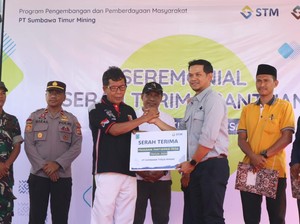 PT STM Kucurkan Rp 1,26 Miliar untuk Program Desa di Dompu