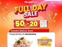 Baso Ikan Diskon di Transmart Full Day Sale