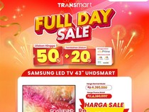 Beli TV LED 43 Inch di Transmart Full Day Sale Diskon hingga Rp 2,8 Juta