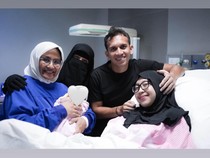 Adiba dan Egy Maulana Tutupi Wajah Anak, Umi Pipik Tegaskan Ain