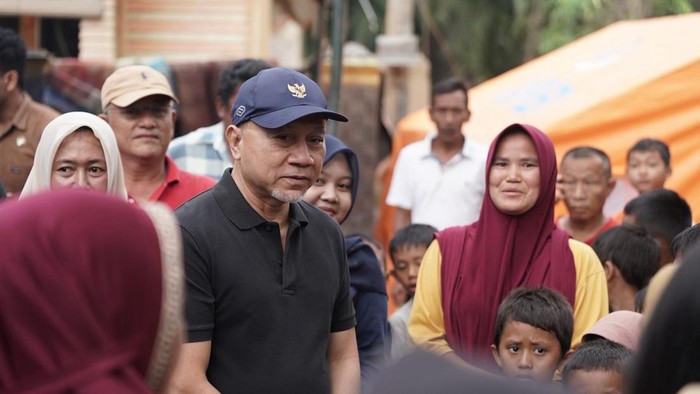 Menko Pangan Zulhas Cek Pemulihan Pengungsi di Aceh Tamiang-Langsa