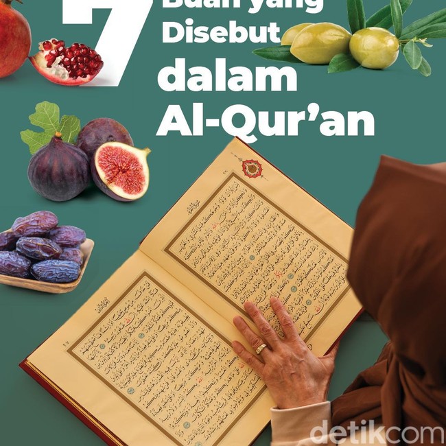 Al-Quran Sebutkan 7 Buah Ini, Apa Saja?