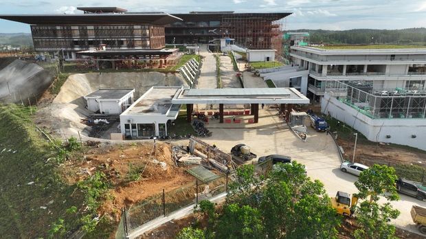 Istana dan Kantor Wakil Presiden di IKN/Dok. Otorita Ibu Kota Nusantara (OIKN) Istana dan Kantor Wakil Presiden di IKN