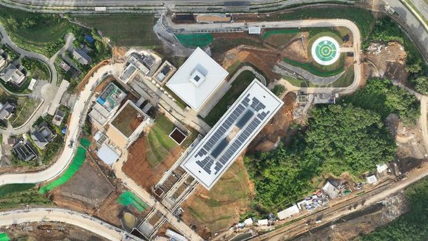 Istana dan Kantor Wakil Presiden di IKN/Dok. Otorita Ibu Kota Nusantara (OIKN) Istana dan Kantor Wakil Presiden di IKN