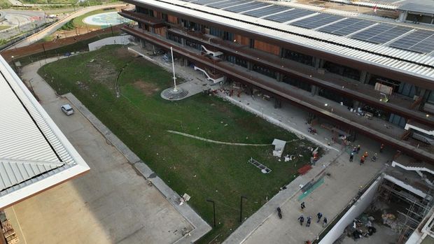 Istana dan Kantor Wakil Presiden di IKN/Dok. Otorita Ibu Kota Nusantara (OIKN) Istana dan Kantor Wakil Presiden di IKN