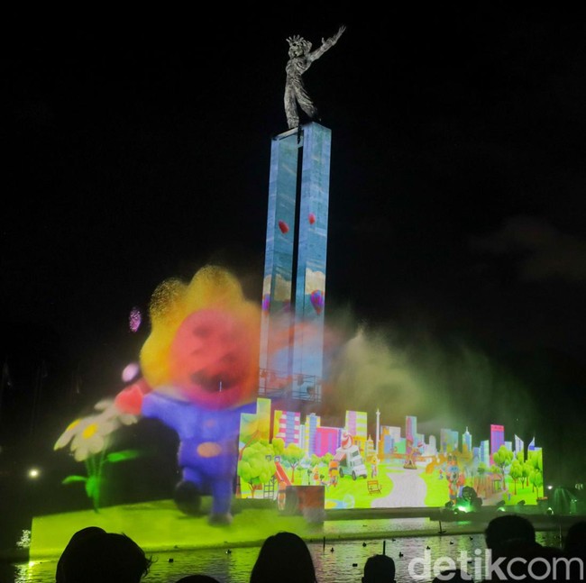 Jakarta Water Fountain 2025 Tutup dengan Pertunjukan Spektakuler di Lapangan Banteng