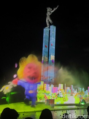 Jakarta Water Fountain 2025 Tutup dengan Pertunjukan Spektakuler di Lapangan Banteng